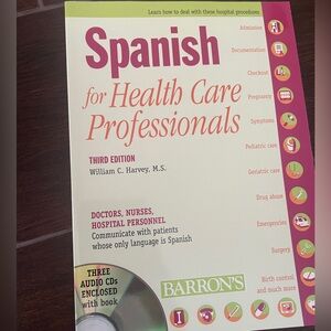 Spanish for Health Care Professionals — Barron's Brand New